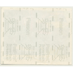 Replay Jeans Label / James Dean - Porsche (Vintage Sticker 1980s)