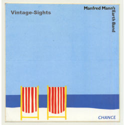 Manfred Mann's Earth Band - Chance (Vintage Promo Sticker 1980)