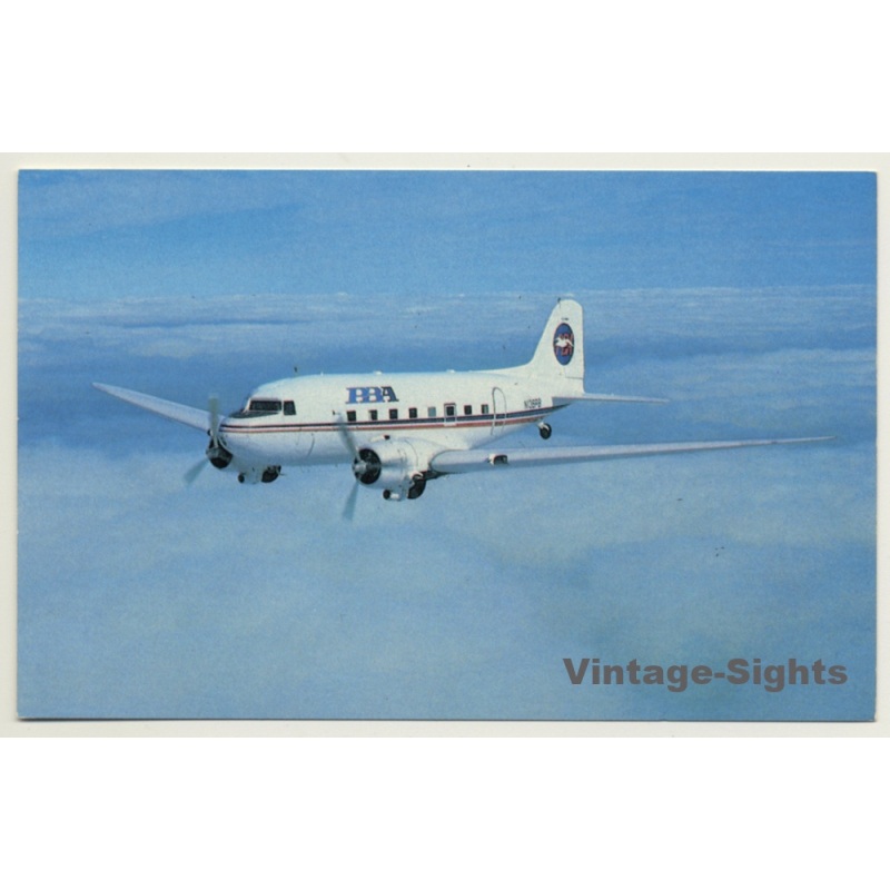 Provincetown-Boston Airlines PBA: Douglas DC-3 (Vintage PC ~1970s)