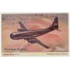 Northwest Orient Airlines: Boeing Stratocruiser / Aviation (Vintage PC 1948)