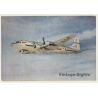 Scandinavian Airlines System SAS Douglas DC-6 *2 / Aviation (Vintage PC ~1950s)