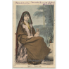 Egypt: Femme Arabe / Water Jug (Vintage PC Ethnic 1903)