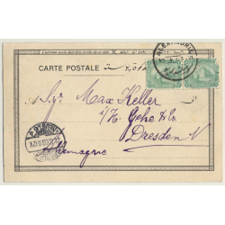 Egypt: Femme Arabe / Water Jug (Vintage PC Ethnic 1903)