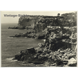 Mallorca Impressions: Westcoast Rock Formations (Vintage Photo  ~1960s)