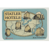 Hotel Pennsylvania - Statler Hotels / USA (Vintage Luggage Label)