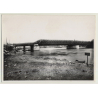 Pierre Chapuis / Rouen: Steelbridge Across River Seine (Vintage Photo ~1940s)