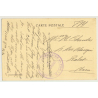 Fès / Morocco: Zaiuïa De Moulay-Idriss / Field Postmark Base Aérienne (Vintage PC 1937)