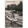 Tinerhir - Tinghir / Morocco: Laveuses - Washers - Dam (Vintage RPPC 1952)