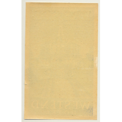 Kassel / Germany: Westend Hotel (Vintage Luggage Label)