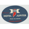 Hotel Jupiter - Praia Da Rocha / Portugal (Vintage Luggage Label)