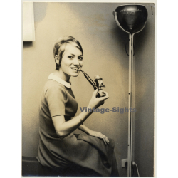 Anna Marchetti / Italian Singer (Vintage Press Photo & Info ~1960s)