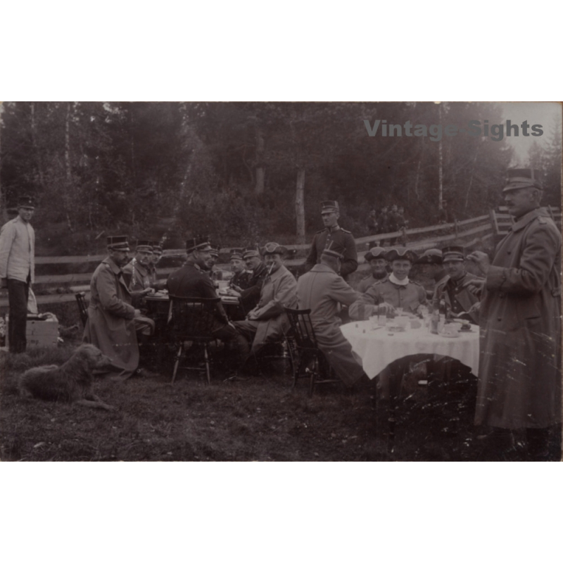 Sweden 14: Frukostrast Via Malmköping / Soldiers Breakfast (Vintage Photo Sepia) Sweden 14: Frukostrast Via Malmköping / Soldiers Breakfast (Vintage Photo Sepia)