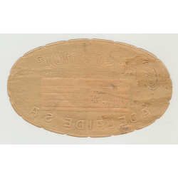 The Grosvenor Hotel - Adelaide S.A. / Australia (Vintage Luggage Label)