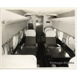 Percival Pembroke P.66 Hunting President / Cabin - Aviation (Vintage Press Photo ~1960s)