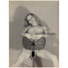 Photo Art: Slim Blonde Nude On Office Chair (Vintage Photo ~1970s)