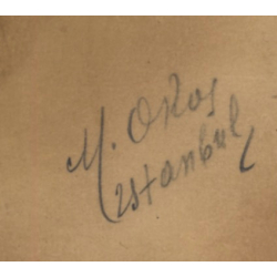 M. Okos / Istanbul: Turkish Belly Dancer (Vintage Photo ~1920s/1930s)