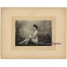 Classic French Nude *8 / Belle Epoque - Risqué (Vintage Photo Gelatin Silver ~1900s)