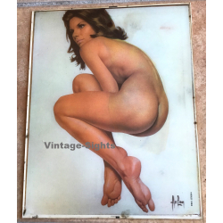 Aslan: Pretty Pin Up / Risqué (Vintage 3D Stereo Effect / Holographic Sign)