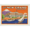 The New Grand - Yokohama / Japan (Vintage Luggage Label)