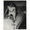 Blonde Mistress Dominates Helpless Maid*2 / BDSM (2nd Gen. Photo B/W ~1960s)
