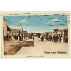 Aïn-Sefra / Algeria: Rue Principale - Bedouin (Vintage PC 1939)