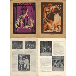 André Warnod: Le Bal Des 4 Z'Arts & 2 Lithos By Paul Labbé (Vintage Magazine 1931)