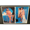 PK-330: Nude Duet A / Pin-Up (Vintage 3D Stereo Effect Postcard Toppan)