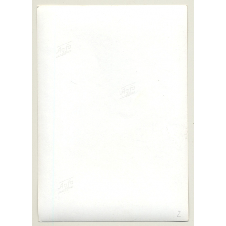 Portrait Of Sweet Topless Blonde*2 / Tan Lines (Vintage Photo B/W ~1960s)