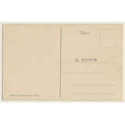 Lehnert & Landrock N° 618: Pavillon Arabe (Vintage Postcard ~1910s/1920s)