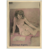 Léon Eygelshoven (1882-1967): Nude Study *14 (Vintage Photo Of Drawing ~1920s/1930s)