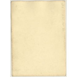 Léon Eygelshoven (1882-1967): Female Study *1 (Vintage Photo Of Drawing ~1920s/1930s)