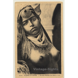 Jeune Femme Du Sud / Risqué - Ethnic (Vintage Tinted PC Levy & Neurdein)