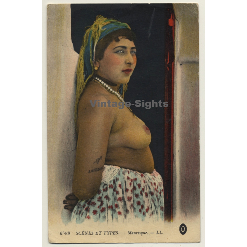 Maghreb: Mauresque - Moorish Woman / Risqué - Ethnic (Vintage PC LL. 1916) Maghreb: Mauresque - Moorish Woman / Risqué - Ethnic (Vintage PC LL. 1916)