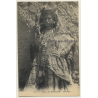 Algeria: Femme Des Ouled-Nails / Headdress - Ethnic (Vintage PC)