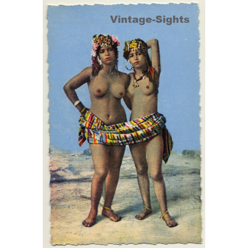 North Africa: Jeunes Filles Du Sud / Topless - Risqué - Ethnic (Vintage PC) North Africa: Jeunes Filles Du Sud / Topless - Risqué - Ethnic (Vintage PC)