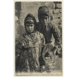 Scènes Et Types 6480: Jewis Arab Children / Judaica - Ethnic (Vintage PC LL.)