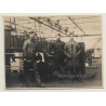 Load Strap Factory / Staff - Industry - Fabric Belts (Vintage Photo ~1900s/1910s)