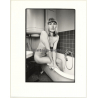Jerri Bram (1942): Beautiful Nude Blonde On Bathtub Rim (Vintage Photo ~1970s/1980s)