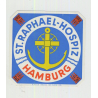 St. Raphael-Hospiz - Hamburg / Germany (Vintage Luggage Label)