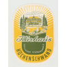 Kurhaus Höchenschwand (Black Forest) / Germany (Vintage Luggage Label)