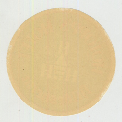 Hotopp's Hotel - Hildesheim / Germany (Vintage Luggage Label)