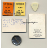 Ike Turner / Bolic Sound: Plectrum, Matchbooks & More (Scarce Vintage Memorabilia Set 1970s)