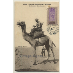 Afrique Occidentale Francaise: Méhariste Soudanais (Vintage PC...