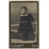 Neudeck & Co / Reutlingen: Portrait Of Baby Girl (Vintage CDV / Carte De Visite ~1880s/1890s)