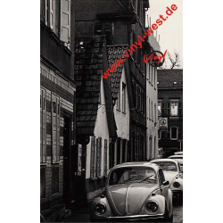Reutlingen / Germany: Street Scene VW Beetle (Vintage Photo1974)
