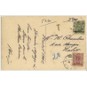 Morocco: L'Ahouach Mystérieuse Danse Du Feu Des Berbères (Vintage RPPC  1942)