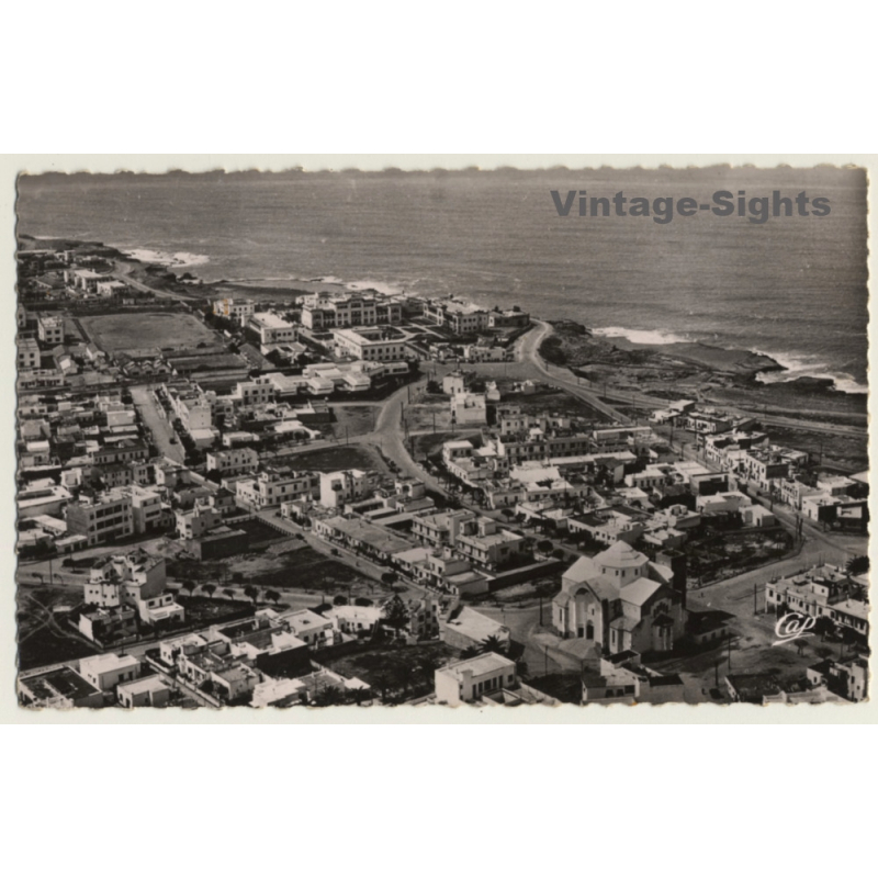 Rabat / Morocco: Quartier De L'Océan - L'Eglise & Hôpital (Vintage RPPC CAP 1952) Rabat / Morocco: Quartier De L'Océan - L'Eglise & Hôpital (Vintage RPPC CAP 1952)