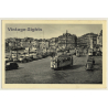 Marseille / France: Le Quai Des Belges - Tram (Vintage PC 1939)