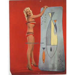 Jayne Mansfield - ISV PX 5 (Germany 1960s: Vintage Pin Up Card)