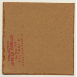 Melbourne / Australia: The Southern Cross Inter Continental Hotel (Vintage Self Adhesive Luggage Label / Sticker)